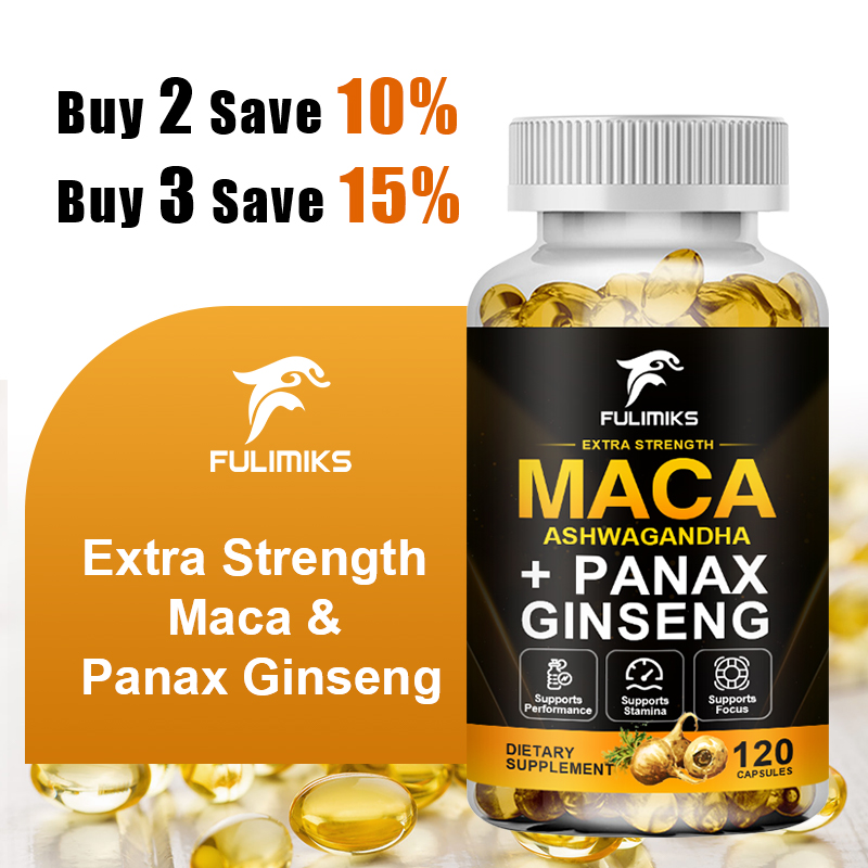 Potrójna mieszanka Maca z żeń- – Ashwagandha Extract Root recenzja i cena