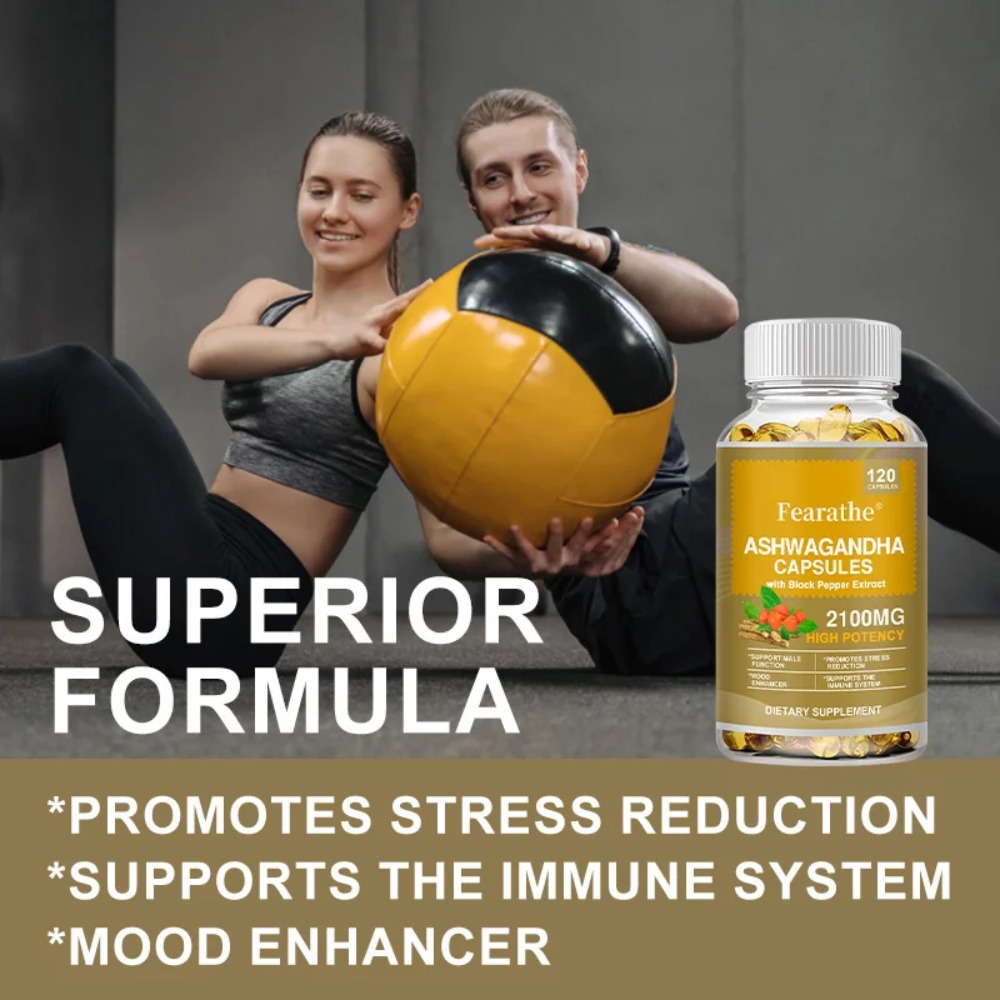Kapsułki Ashwagandha 2100mg, z – Ashwagandha Extract Root recenzja i cena