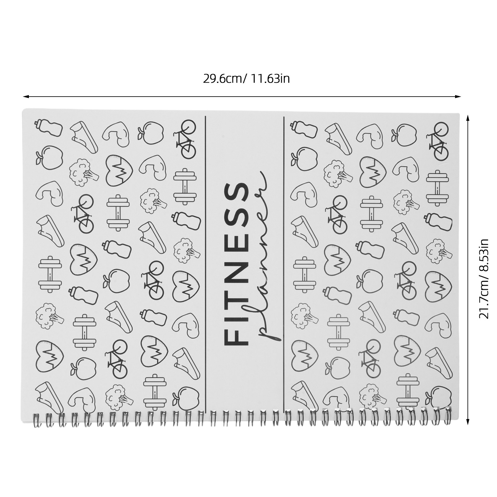 Planer Fitness, Dziennik Ćwicz – Nutrition And Fitness Books recenzja i cena